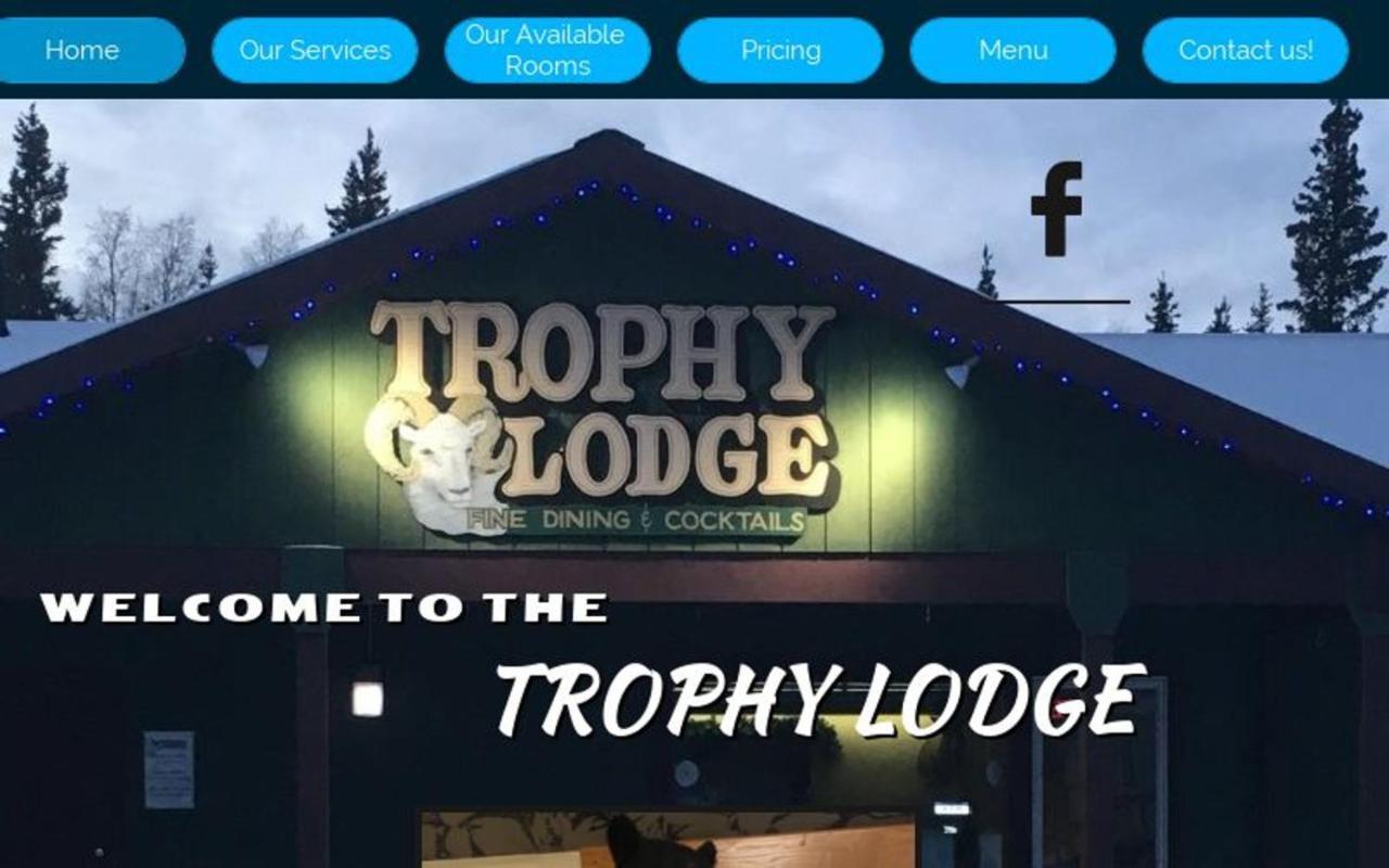 Trophy Lodge Accommodations Delta Junction 外观 照片